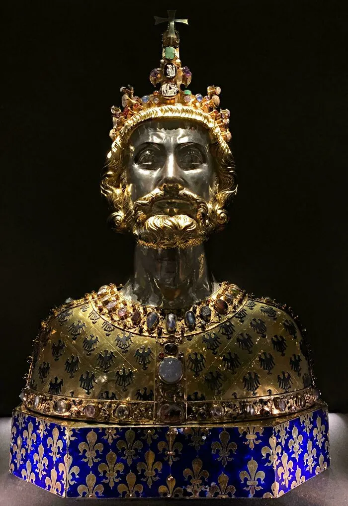 Bust Of Charlemagne (14th Century)