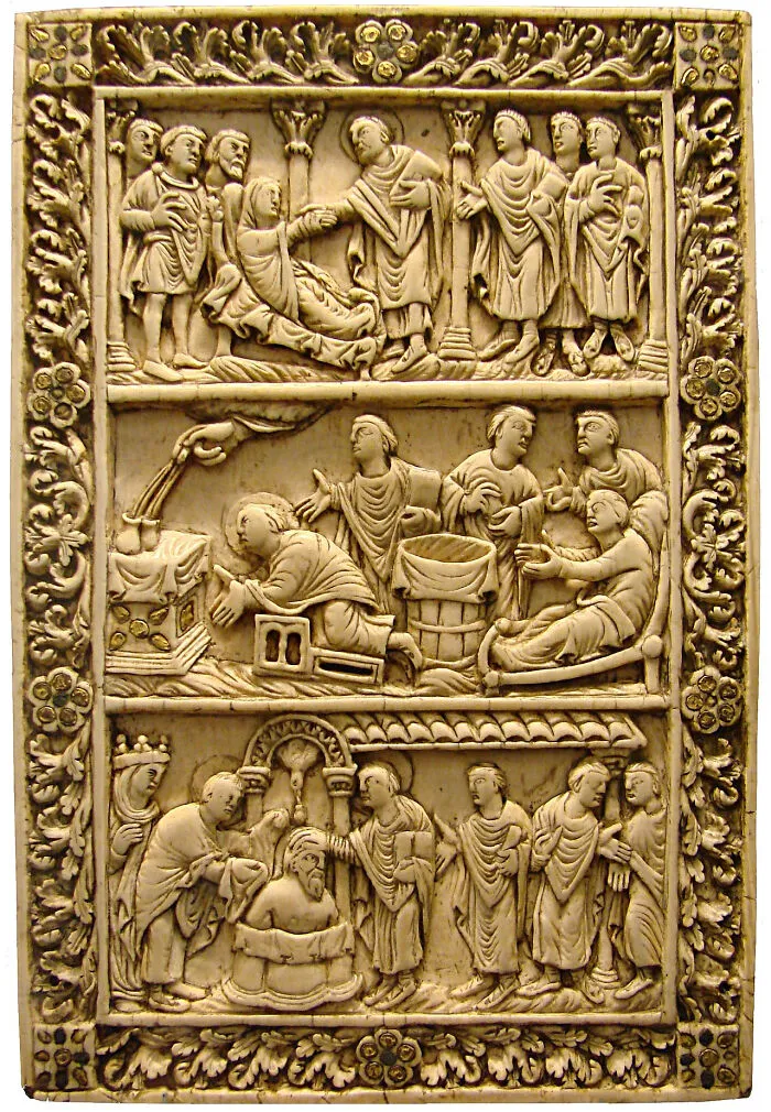 Ivory Book Cover (Late Carolingian)