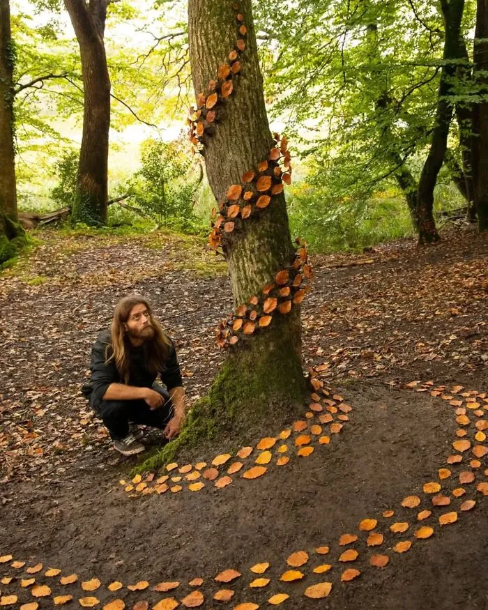 47 Patience-Requiring Land Art Pieces Made With Natural Materials Created By This Artist (New Pics)