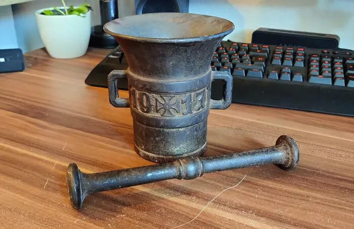 Found In The Basement Of German House That Was Built Shortly Before World War II