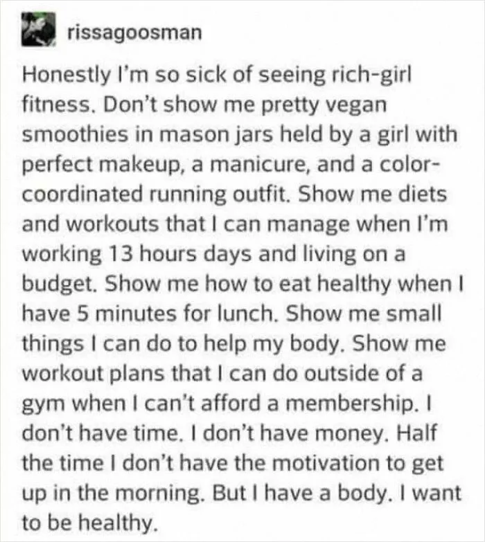 Some Fitfluencers Need To Realize This