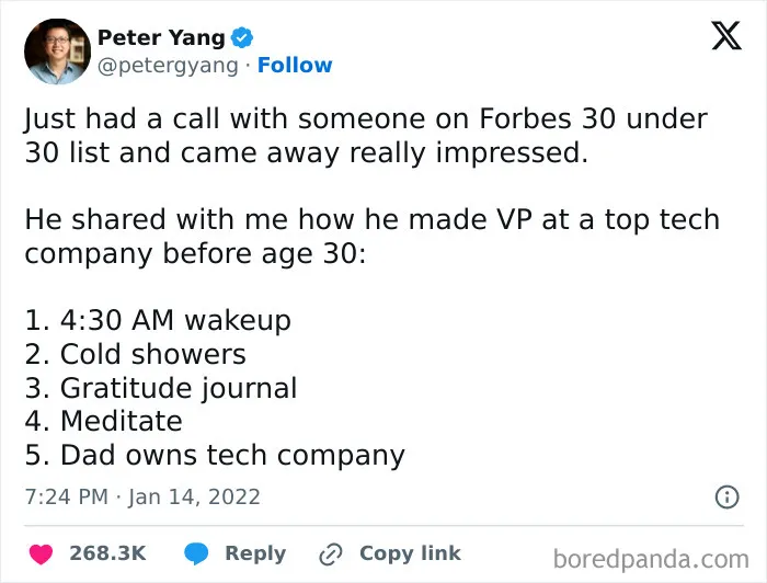 Had To Post This Here. No One Has Respect For The Forbes 30 Under 30 🤣