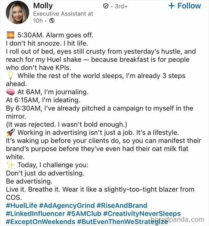 50 Of The Funniest Facepalm-Worthy Posts From LinkedIn “Influencers” (New Pics)