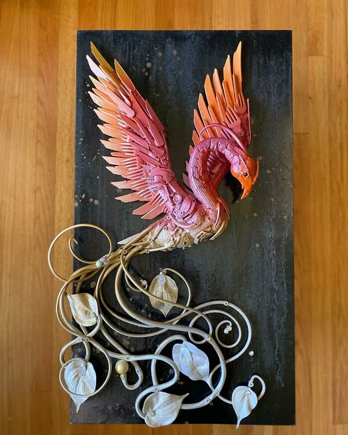 This Artist Creates Incredible Sculptures Out Of Stuff That's Been Thrown Away (30 Pics)