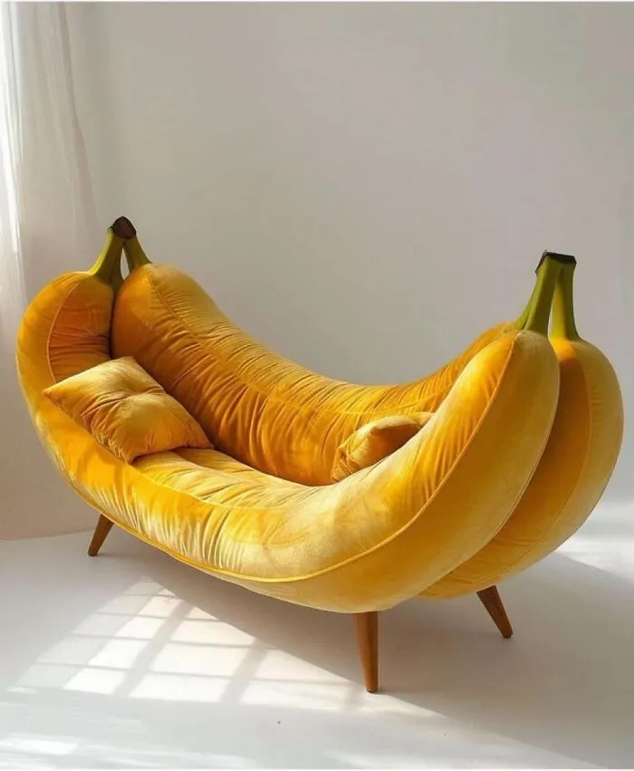 Sofá banana comodísimo