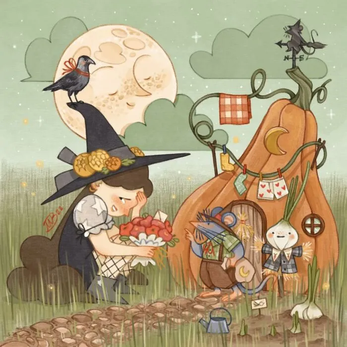 40 Adorable And Heartwarming Illustrations By Martina Brancato To Brighten Your Day