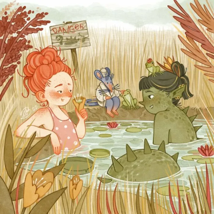 40 Adorable And Heartwarming Illustrations By Martina Brancato To Brighten Your Day