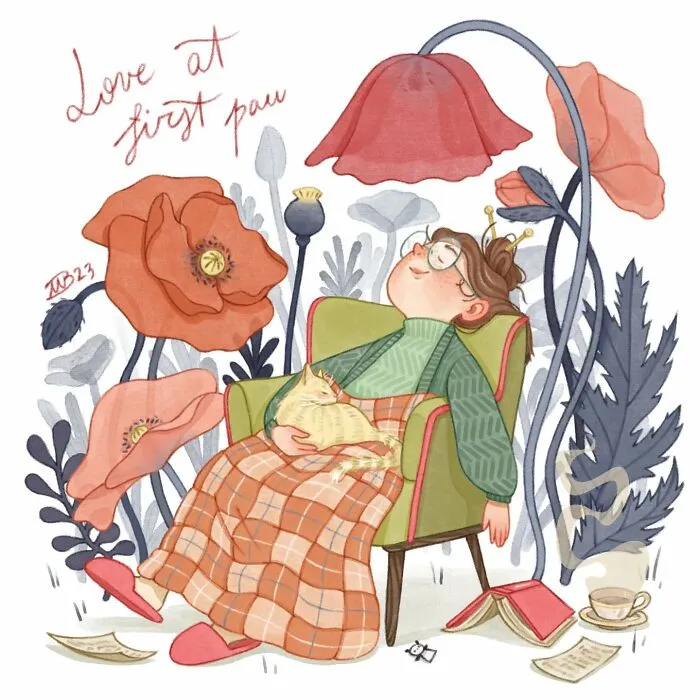 40 Adorable And Heartwarming Illustrations By Martina Brancato To Brighten Your Day
