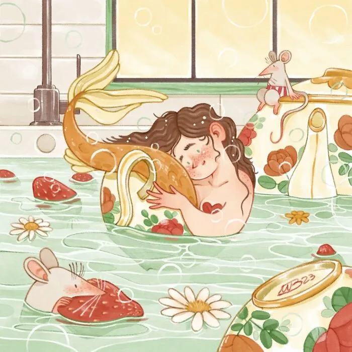 40 Adorable And Heartwarming Illustrations By Martina Brancato To Brighten Your Day