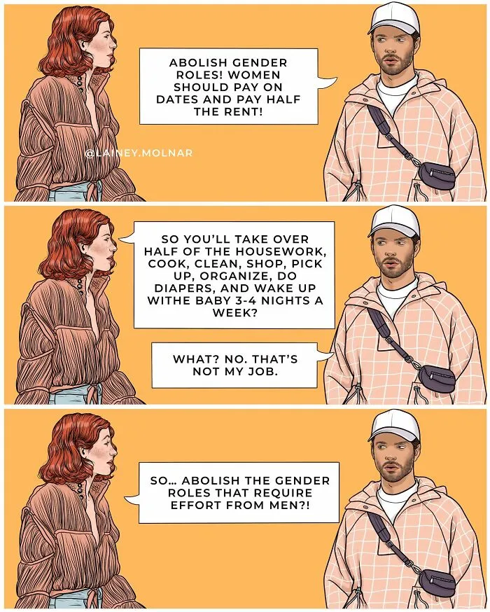 Exploring Gender Expectations: Top 50 Comics By Artist Lainey Molnar
