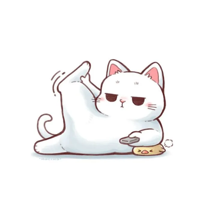 50 Adorable And Playful Cat Illustrations That Might Make Your Heart Melt