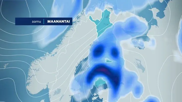 This Weather Map Perfectly Sums Up How Most Finns Feel
