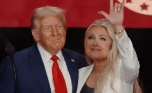 "Definitely Suspicious”: Erika Kirk's Hand Gesture At Memorial Service Raises Eyebrows