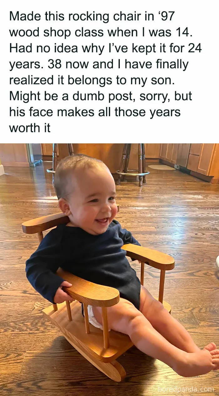 His Smile Says It Was Worth It!