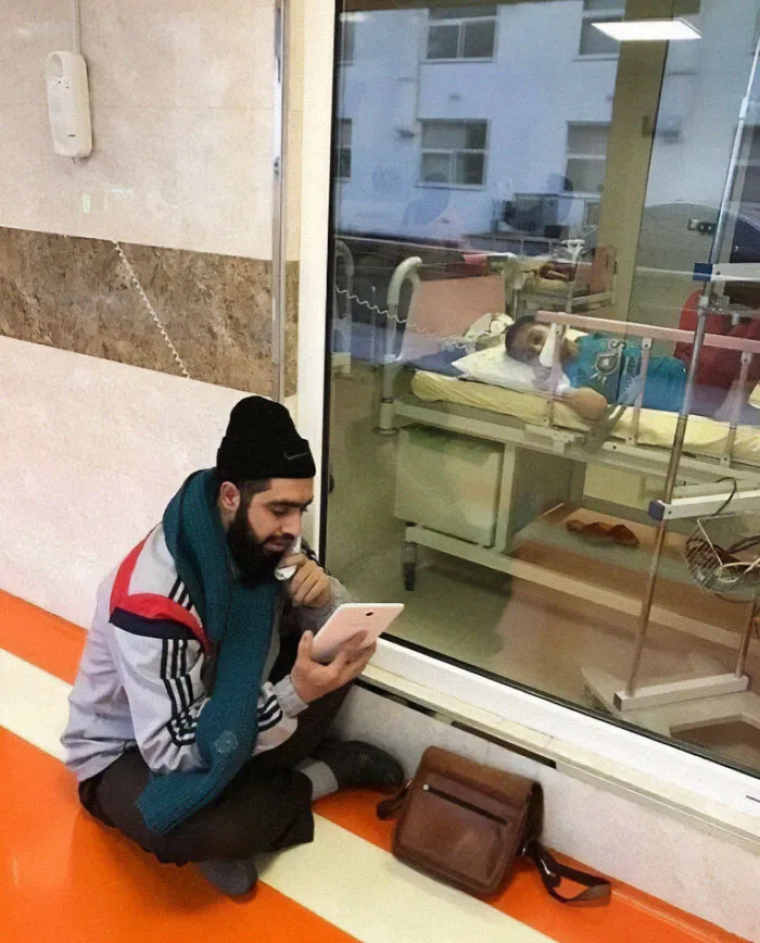 An Iranian Teacher Visits His Cancer-Stricken Student Every Day To Catch Him Up On What He Missed At School