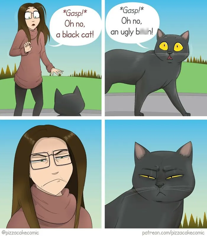 50 Funniest PizzaCake Comics By Ellen Woodbury That Are Way Too Relatable