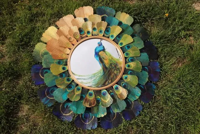 I Combine Art And Magic To Transform Mirrors Into Fantasy Worlds (15 Pics)