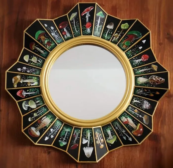 I Combine Art And Magic To Transform Mirrors Into Fantasy Worlds (15 Pics)