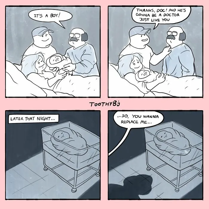 If You Enjoy Dark Humor, You Will Probably Enjoy These 50 Best Comics By ToothyBj