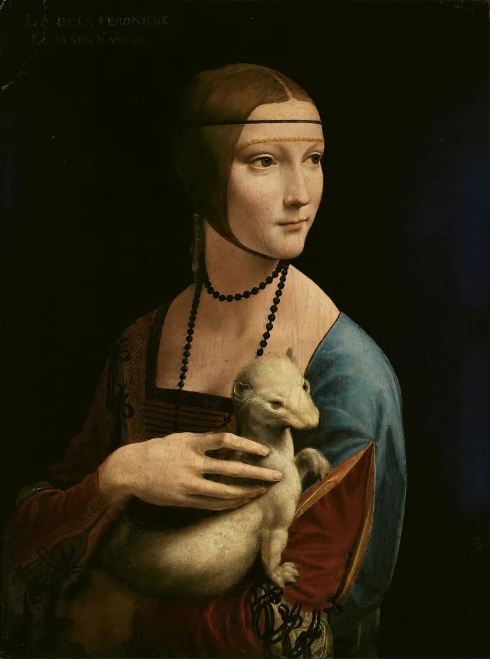 Lady With An Ermine, Leonardo Da Vinci (1489)