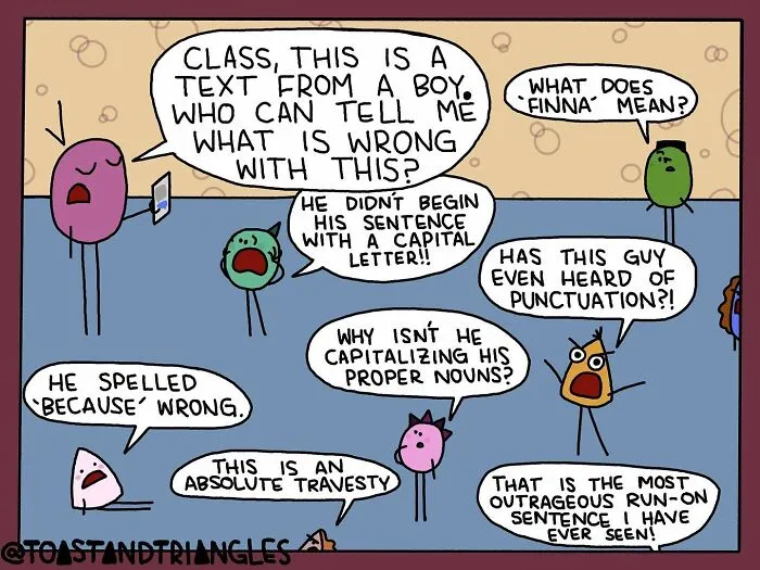 30 "Toast And Triangles" Comics That Perfectly Capture Human Quirks