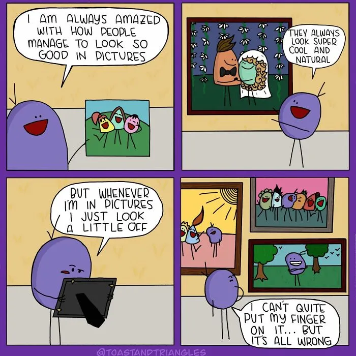 30 "Toast And Triangles" Comics That Perfectly Capture Human Quirks