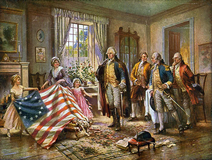 Betsy Ross Designed The American Flag