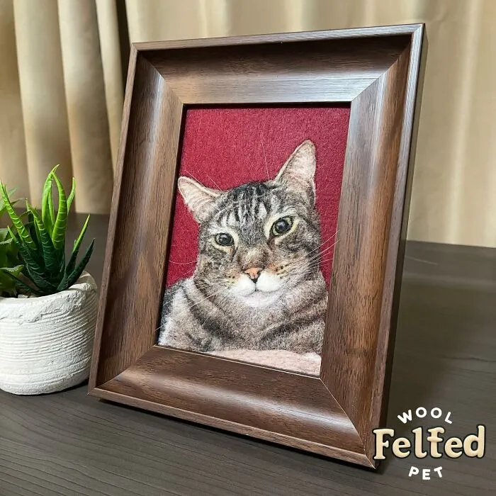 40 Handmade Felted Pets That Look Shockingly Real