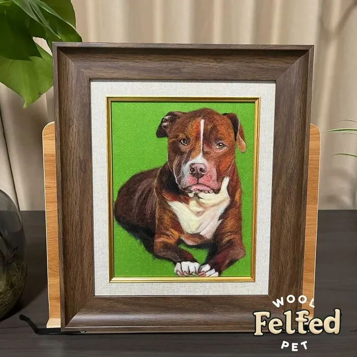 40 Handmade Felted Pets That Look Shockingly Real