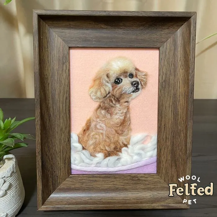 40 Handmade Felted Pets That Look Shockingly Real