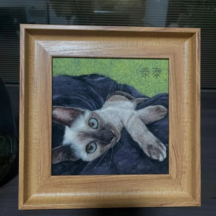 40 Handmade Felted Pets That Look Shockingly Real