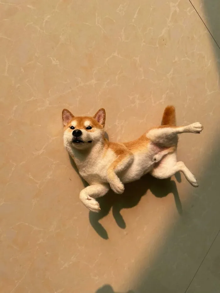40 Handmade Felted Pets That Look Shockingly Real