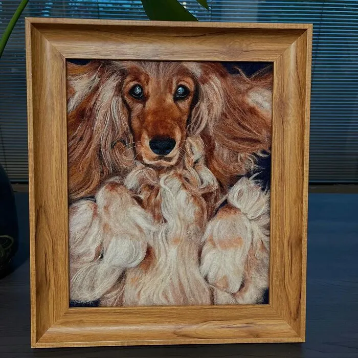 40 Handmade Felted Pets That Look Shockingly Real