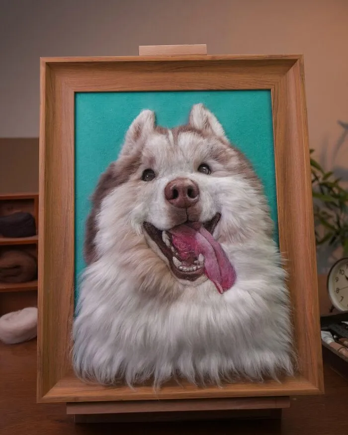 40 Handmade Felted Pets That Look Shockingly Real