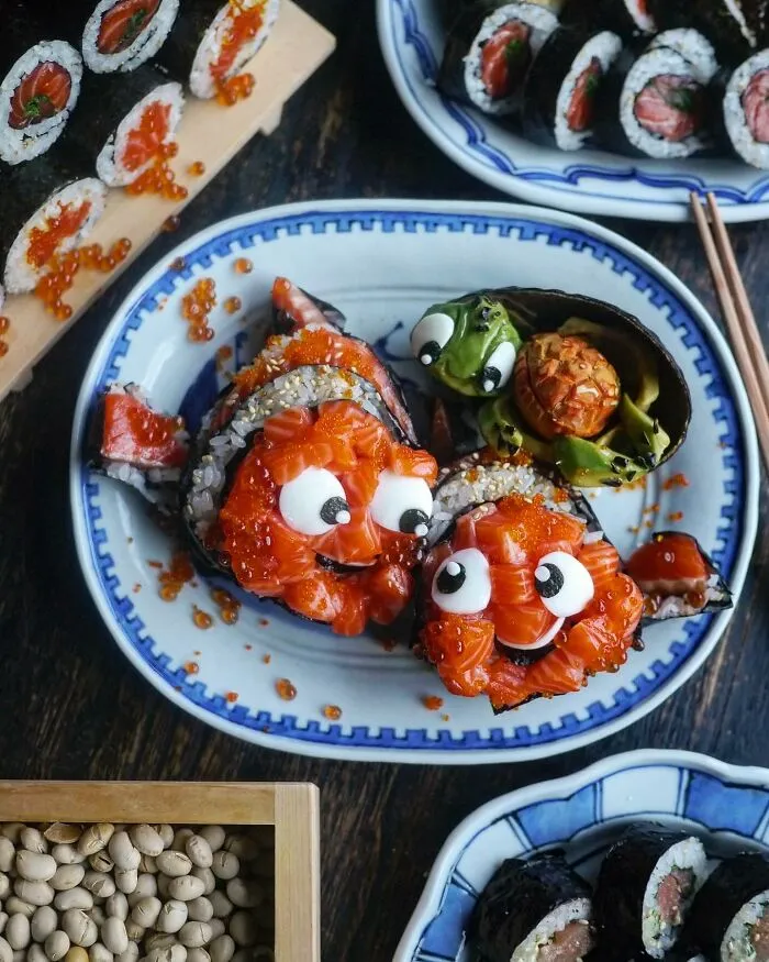 This Japanese Mom Is Incredibly Skilled At Preparing Beautiful Meals For Her Kids (50 New Pics)