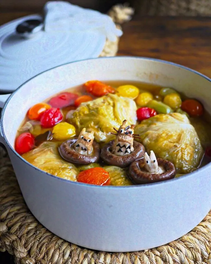 This Japanese Mom Is Incredibly Skilled At Preparing Beautiful Meals For Her Kids (50 New Pics)