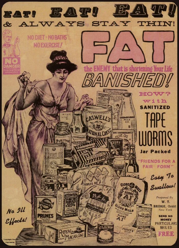 Tapeworms Were Prescribed For Weight Loss 