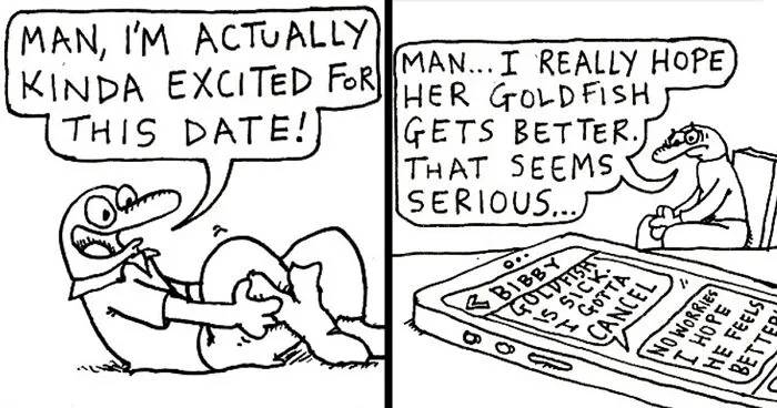 This Artist Made 40 Minimalist And Absurd Comics With Unexpected Punchlines