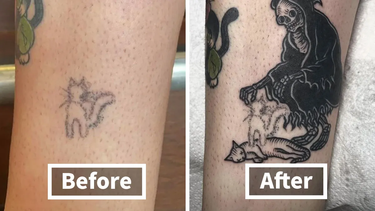 Tattoo Cover Up: 80 Before And After Transformations That Amaze