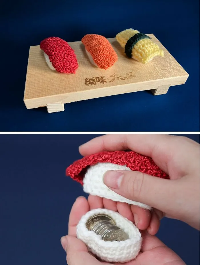 Carry Your Coins In Sushi