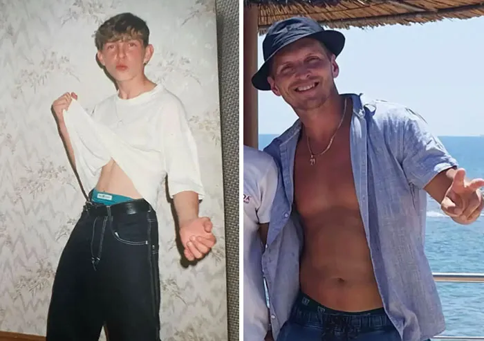 34 Hijos comparten fotos de sus padres triunfando cuando eran jóvenes