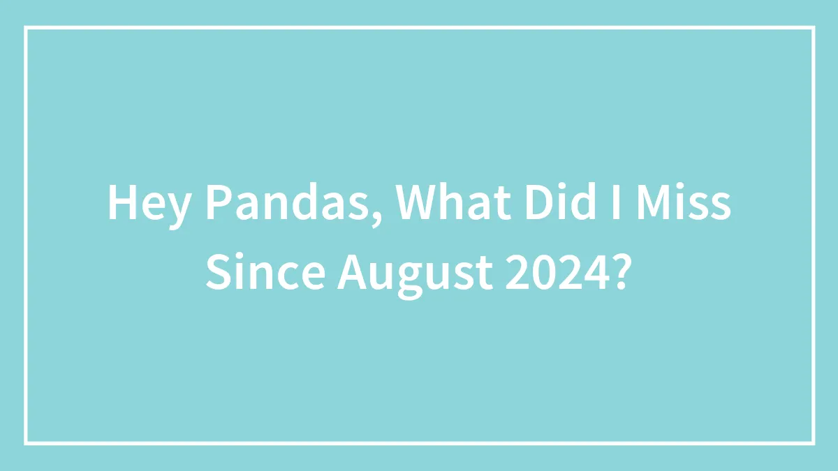 Hey Pandas, What Did I Miss Since August 2024?