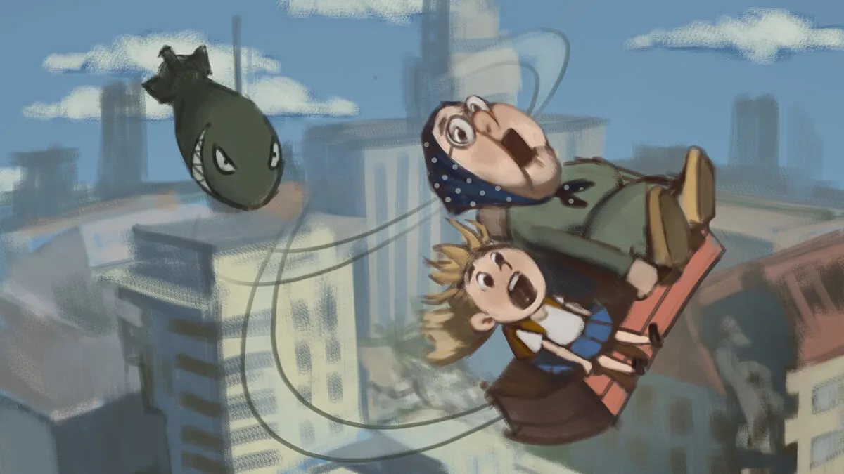 I Made An Animation To Support Children At War