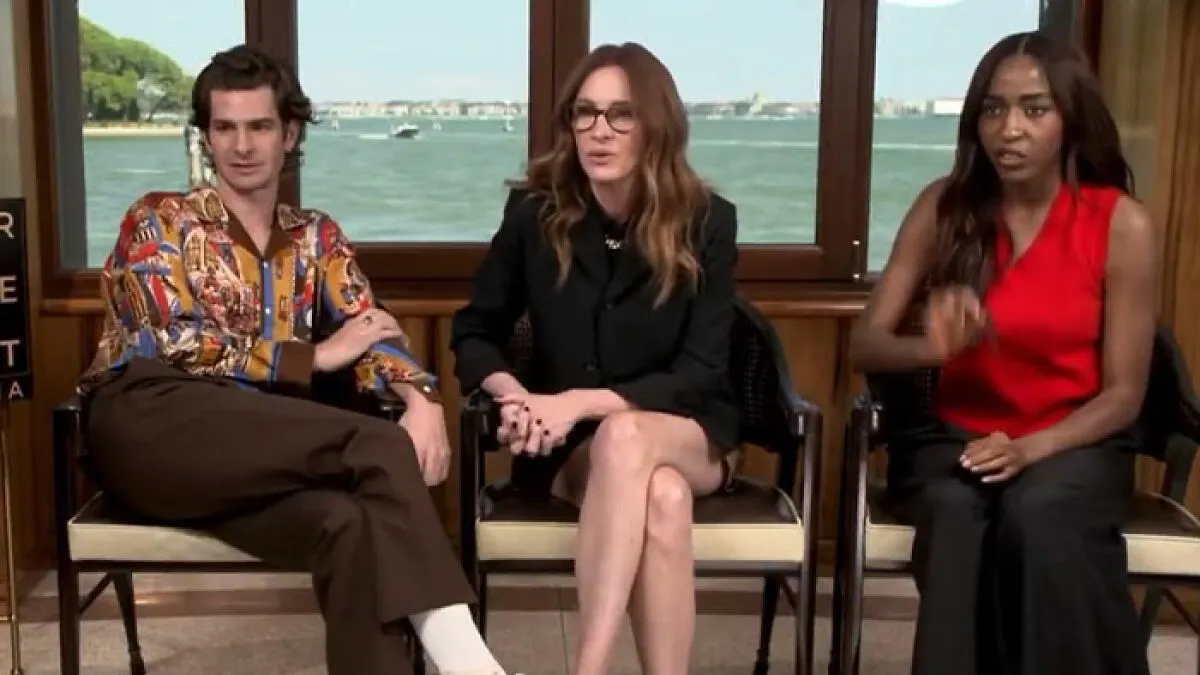 Andrew Garfield And Julia Roberts Show "Disgusted, United Front" After Ayo Edebiri Interview Snub
