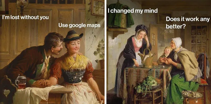 “What Makes Life So Difficult? People”: 50 Sarcastic And Hilarious Classical Art Memes (New Pics)
