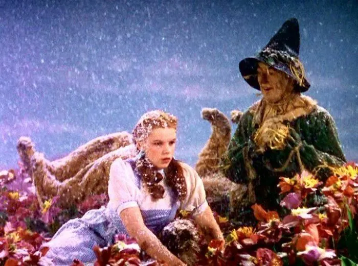 La "nieve" de la película El mago de Oz era 100% amianto puro
