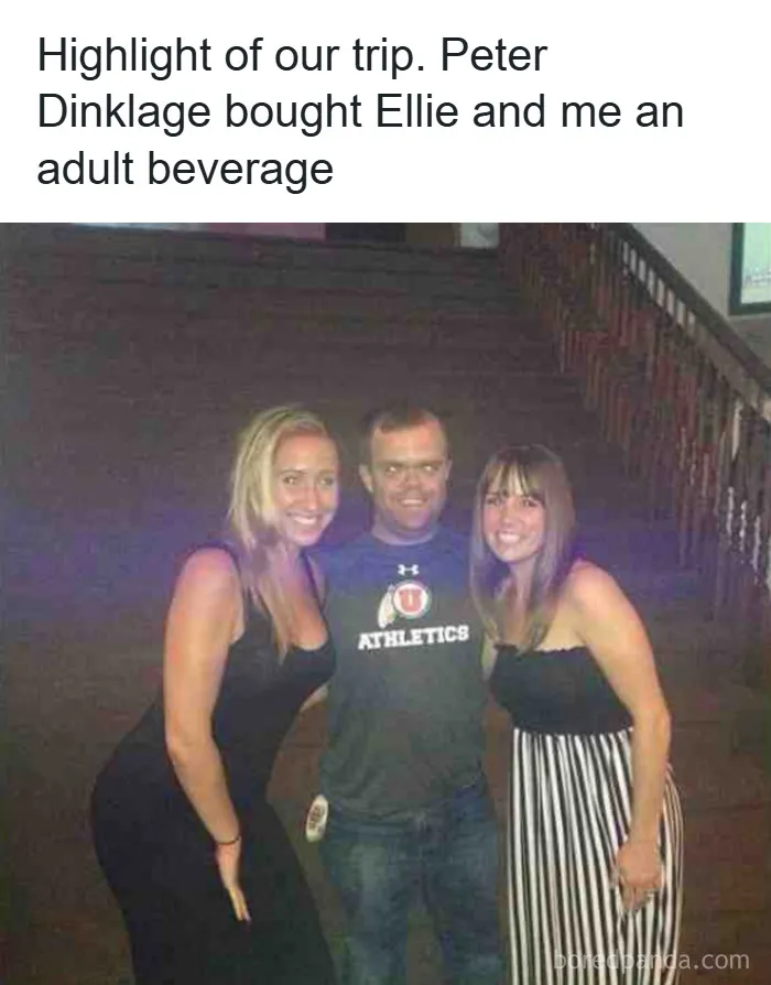 Peter Dinklage Bought Us Drinks!!