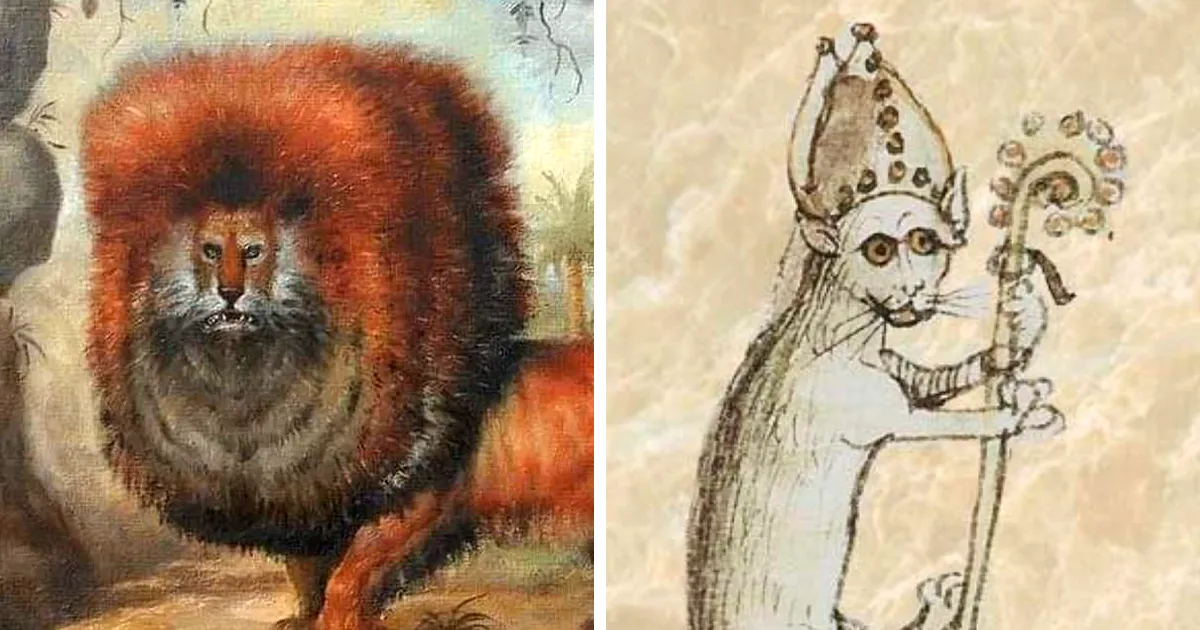 25 Divertidas imágenes de gatos medievales