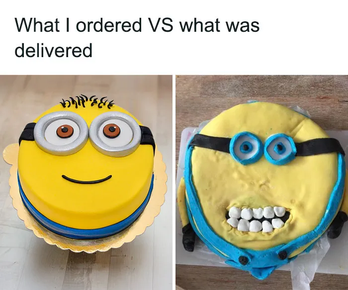 Hilarious Experiences Of People Receiving Not What They Had Ordered