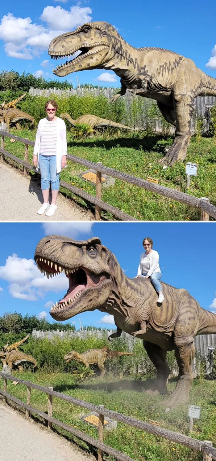 Please Could You Make The Dinosaur Eat My Mum, Just For A Laugh. We Had A Great Day